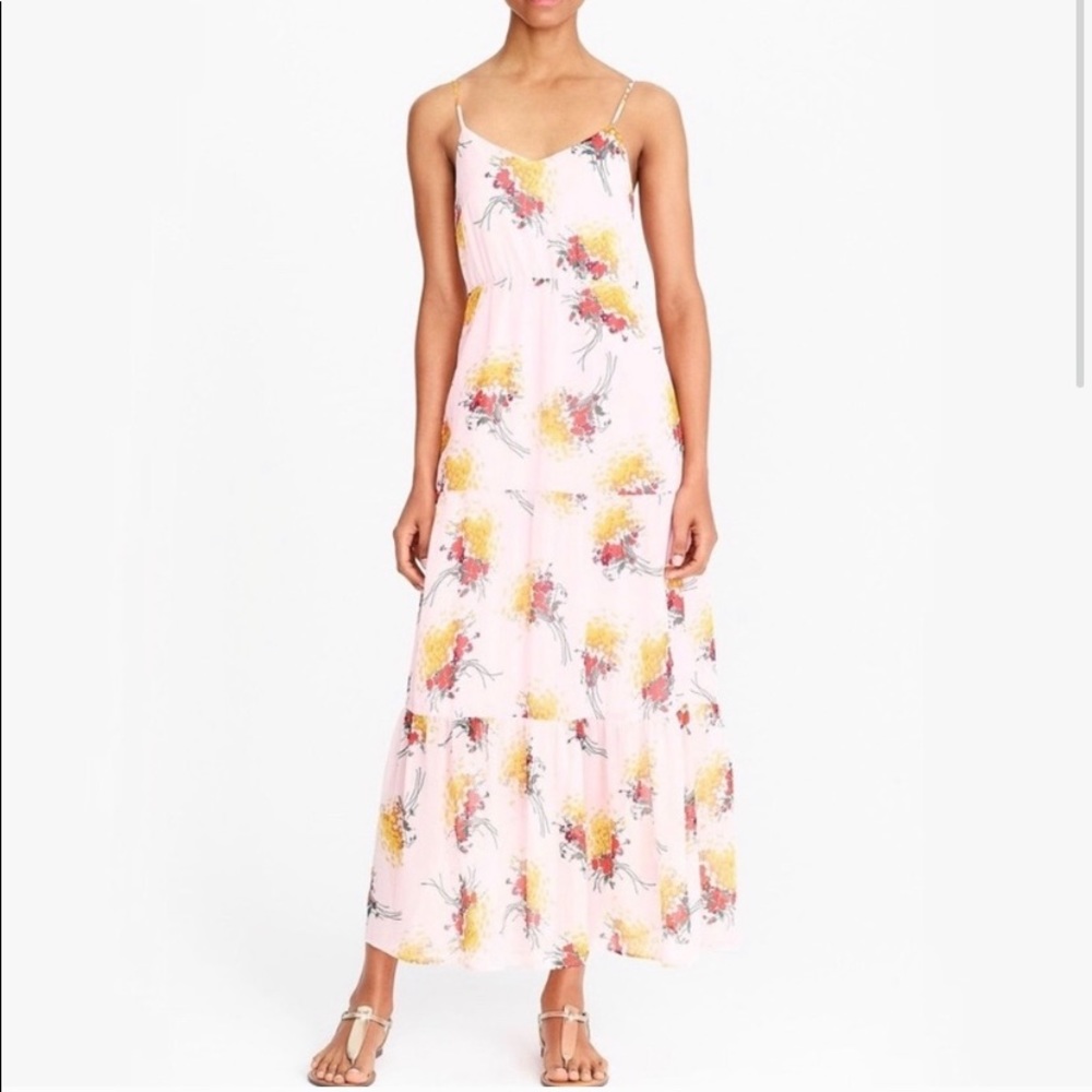 J.Crew Floral Maxi Dress